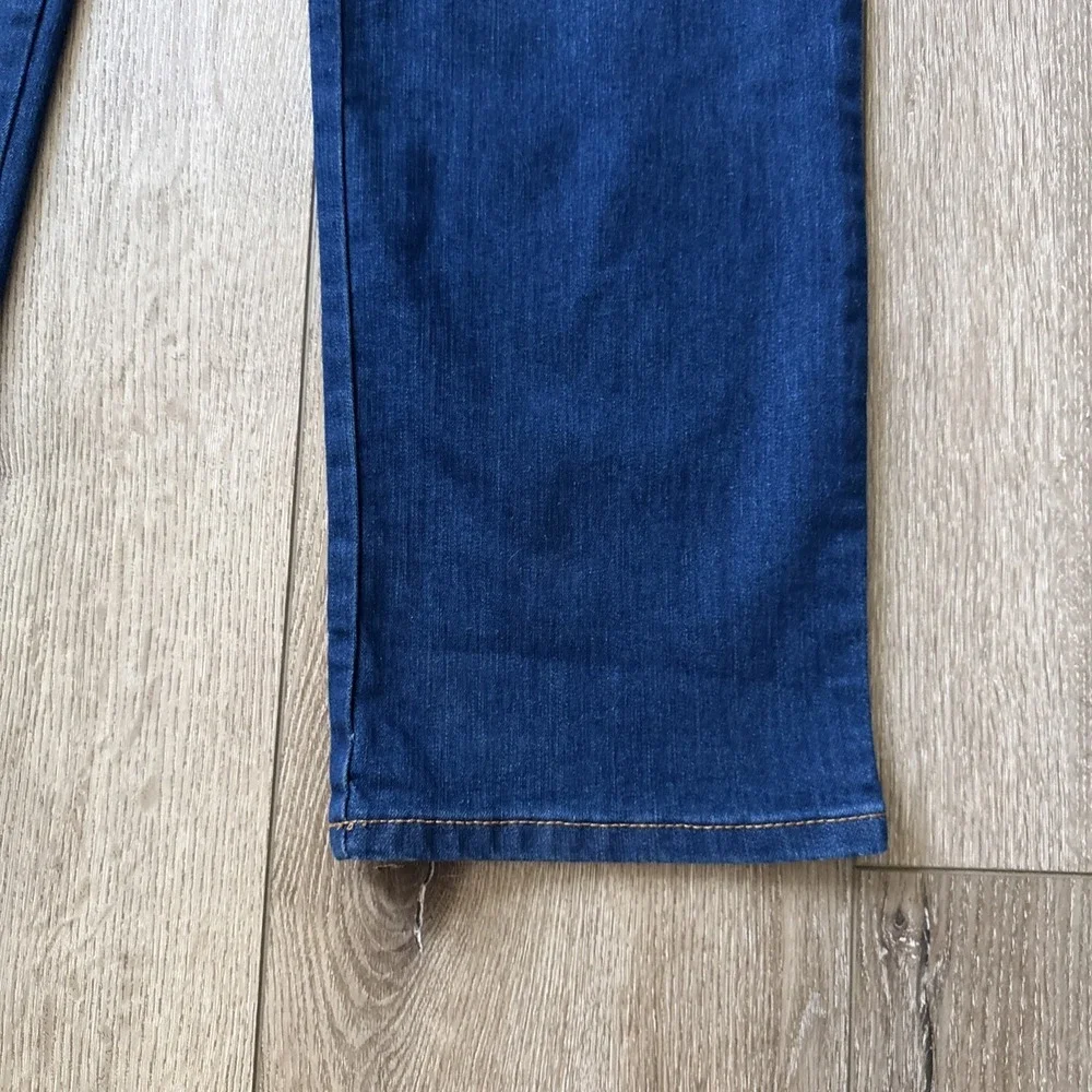 Gloria Vanderbilt Jeans Women 16 Amanda Dark Wash Stretch Tapered‎ Leg Heritage